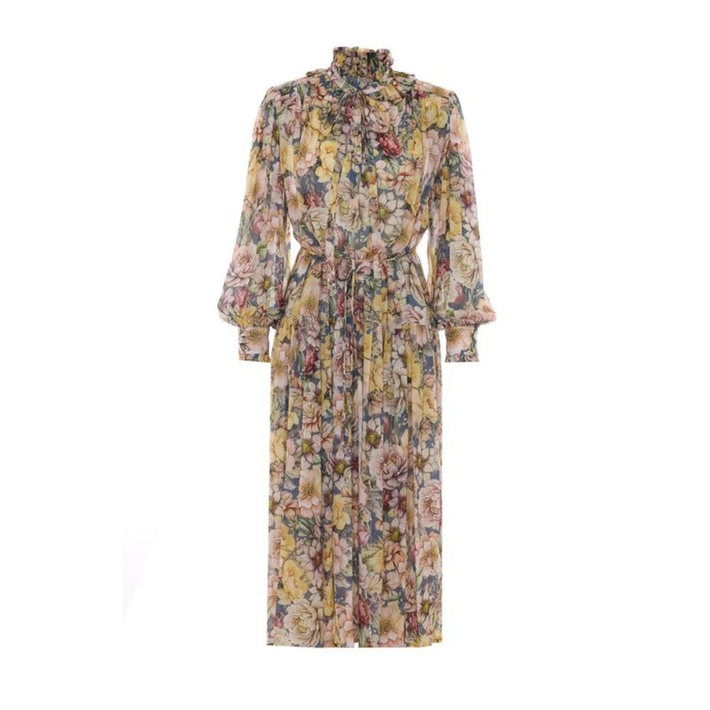Twinset Women Floral Creponne Long Dress
